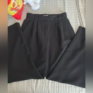 A&F Sloane Tailored Wide Leg Pant